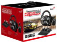 POUŽITÉ - OPRAVENÉ - GENIUS GX Gaming volant SpeedMaster X5 FF/drátový/ USB-C/1080° rotační a vibrační/pedály/řadící pá...
