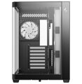 DEEPCOOL skříň CG530U 4F / ATX / 4x120mm ARGB / 2xUSB / USB-C / zaoblené sklo / panoramatická / černá