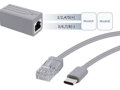 XtendLan XL-POES-5VUC, PoE splitter 802.3af, 100Mb, stabilizovaných 5V/2,4A, výstup USB-C