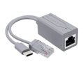 XtendLan XL-POES-5VUC, PoE splitter 802.3af, 100Mb, stabilizovaných 5V/2,4A, výstup USB-C