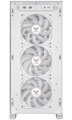 POUŽITÉ - ASUS skříň TUF GAMING GT302 TG ARGB WHITE/ ATX / průhledná bočnice / 4x 140mm ARGB / bez zdroje / bílá