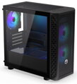 Endorfy skříň Signum M30 ARGB / microATX / 3x120mm ARGB fan / 2xUSB / USB-C / tvrzené sklo / černá