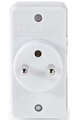 NEDIS síťový rozbočovač/ 2x zásuvka typu C (euro)/ 250 V AC 50/60 Hz/ 2,5 A/ 1100 W/ bílý