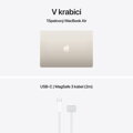 Apple MacBook Air 15'' (2026) / M5 / 15,3" / 10C CPU / 10C GPU / 16GB RAM / 512GB SSD / Hvězdně bílý