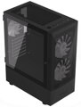 Krux skříň Vako RGB / ATX / 3x120mm RGB fan / 2xUSB 2.0 / USB 3.0 / černá