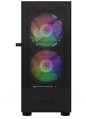 Krux skříň Vako RGB / ATX / 3x120mm RGB fan / 2xUSB 2.0 / USB 3.0 / černá