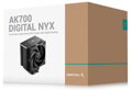 DEEPCOOL chladič AK700 DIGITAL NYX / 7xheatpipe /  120mm PWM fan / černý
