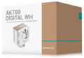 DEEPCOOL chladič AK700 DIGITAL WH