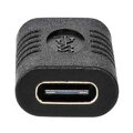 NEDIS USB-C adaptér/ USB 3.2 Gen 2/ USB-C zásuvka/ USB-C zásuvka/ 10 Gbps/ BOX/ černý