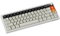 Krux mechanická klávesnice Drox / bezdrátová / Krux Violet sw./ ARGB / 2,4Ghz / BT / USB / display