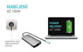 i-tec dokovací stanice USB-C Metal Nano 3x Display (DP, HDMI and VGA) Power Delivery 100 W