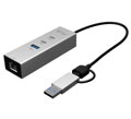 i-tec USB-C/USB-A Metal HUB 3 (2x USB-C, 1x USB-A) Port + 2.5GLAN