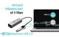 i-tec USB-C/USB-A Metal HUB 3 (2x USB-C, 1x USB-A) Port + 2.5GLAN