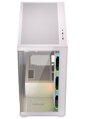 Krux skříň Exo / ATX / 4x120mm RBG fan / 2xUSB 2.0 / USB-C / tvrzené sklo / bílá