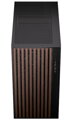 Krux skříň Palum / ATX / 2x120 mm fan / 2xUSB 2.0 / USB-C / dřevěné elementy / temperované sklo / černá