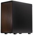 Krux skříň Helio / microATX /1x120mm fan / USB 3.0 / USB-C / dřevěný design / černá
