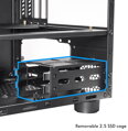 CHIEFTEC The Cube CI-03B-OP / M-ATX / 200mm fan / 2xUSB 3.0 / bez zdroje / HiFi design / černá