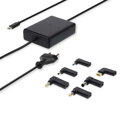 NEDIS univerzální adaptér k notebooku/ 65 W/ 5 / 9 / 12 / 15 / 20 V DC/ 2.4 / 3.0 / 3.25 A/ USB-C