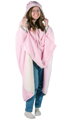 AROZZI Chair Blanket Pink/ univerzální hřejivá deka pro herní a kancelářské židle/ růžová