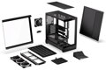 Endorfy skříň Fishtank 6000 Corona / ATX / 4x ARGB 120mm fan PWM / 2xUSB 3.0 / USB-C / úzká panoramatická / černá