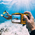 Rollei Sportsline 64 Pro/ 21 MPix/ 18x digital zoom/ 2,88 IPS LCD/ 5K video/ EIS Stabilizace/ 8m IP68/ Oranžový