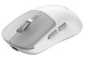 GENIUS NX-8260S BT White/ 2400 dpi/ bezdrátová/ duální BT+2,4GHz/ tichá/ rychlé nabíjení/ ultralehká/ Copilot/ bílošedá