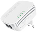 STRONG sada 2 adaptérů Powerline WI-FI 600 DUO MINI/ Powerline 600 Mbit/s/ Wi-Fi 300 Mbit/s/ 2x LAN/ bílý