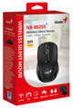 GENIUS NX-8025S-DPI Black/ 1600 dpi/ bezdrátová/ tichá/ 4tlačítková/ černá