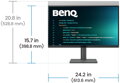 BENQ 27" LED RD270Q/ 2560x1600/ IPS panel/ 1300:1/ 5ms/ HDMI/ DP/USB-C/Pivot/výškově nast./ eye care features/ černý