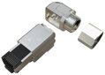 Solarix Konektor MPTL 90° RJ45 CAT6 STP samořezný SXRJ45-6-STP-BK-SA-U