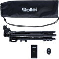 Rollei cestovný stativ/ mobilné telefóny/ fotoaparáty/ Záťaž 2kg/ Bluetooth ovládanie