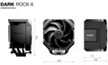 Be quiet! chladič CPU Dark Rock 6 / 135mm PWM fan / 6 heatpipes