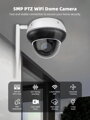 IMMAX NEO LITE SMART Security venkovní kamera DOME, 355° 90° P/T, dual Wi-Fi, PoE, 5x optický zoom, TUYA