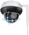 IMMAX NEO LITE SMART Security venkovní kamera DOME, 355° 90° P/T, dual Wi-Fi, PoE, 5x optický zoom, TUYA