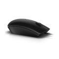 DELL MS116/ myš/ optická/ 2 tlačítka + rolovací/ USB/ černá/ RTL BOX