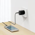Swissten Síťový Adaptér Edge GaN 1x USB-C PD 20W Černý