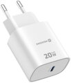 Swissten Síťový Adaptér Edge GaN 1x USB-C PD 20W Bílý