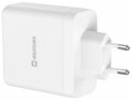 Swissten Síťový Adaptér Core GaN 2x USB-C PD 100W + 1x USB-C PD 20W + 1x USB-A QC 30W QC Bílý