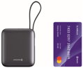 Swissten Power Bank Space 10000 mAh, 35W S Integrovaným Kabelem USB-C Stříbrná