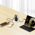 Swissten Síťový Adaptér Edge GaN 2x USB-C PD 65W + 1x USB-A 18W QC Černý