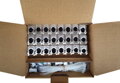 Solarix Multipack 24 ks samořezný keystone Solarix CAT5E STP SXKJ-5E-STP-BK-SA