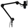 Endorfy mikrofon Solum 2 Boom Arm / rameno / kardioidní / pop filtr / shock mount / LED displej / černý