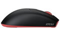 MSI herní myš FORGE 340 Wireless Black/ bezdrátová/ 12.000 dpi/ 2,4GHz/ BT5.2/ USB/ 6 tlačítek/ černá