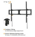 SUNNE by Elite Screens držák na zeď pro LCD a TV 60 - 120"/ max. 125 kg/ fixní