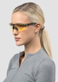 GUNNAR kancelářske/herní brýle CYBERPUNK MILITECH ONYX  SIGNAL YELLOW* jantarová* BLF 65* GUNNAR Focus