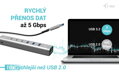 i-tec USB-C/USB-A Metal HUB 6 port (3x USB-C, 3x USB-A), LAN, Power Delivery 85W