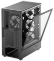 DEEPCOOL skříň CC550 4F / ATX / 4x120 mm ARGB fan / USB3 / USB2 / USB-C / tvrzené sklo / černá