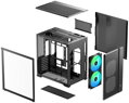 DEEPCOOL skříň CG590 MESH 2F / ATX / 2x160 mm ARGB fan / 2xUSB3 / USB-C / mesh panel / černá