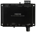 Fonestar Nástěnný stereo zesilovač Class D 2×15 W/4ohm, Mic + AUX, ocelové pouzdro, 12 V DC adaptér