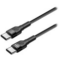 Colorway Datový Kabel USB-C/ USB-C/ 3A/ Fast Charging 60W/ 1m/ Šedivý